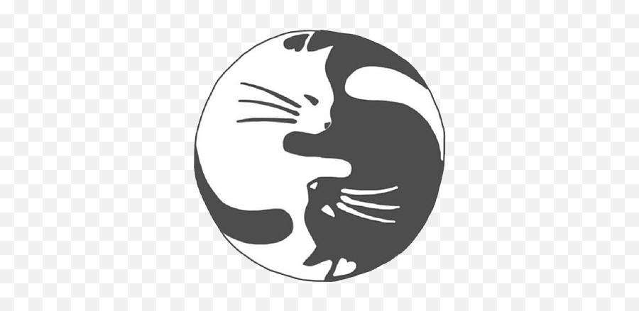 Cat Tattoo Tattoo Pinterest - Yin Yang Cats Transparent Emoji,Yin Yang Tattoo Emotion