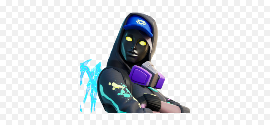 Fortnite Spectral Spine Back Bling - Png Styles Pictures Mystify Fortnite Skin Emoji,How To Be Cryptic With Emojis