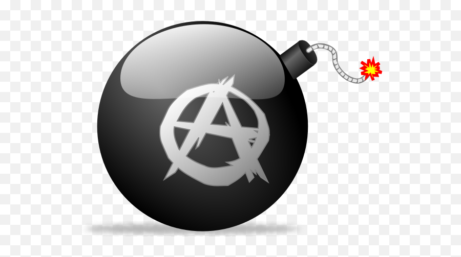 Openclipart - Clipping Culture Bomb Used By Anarchists Png Emoji,Emoticon Bomba