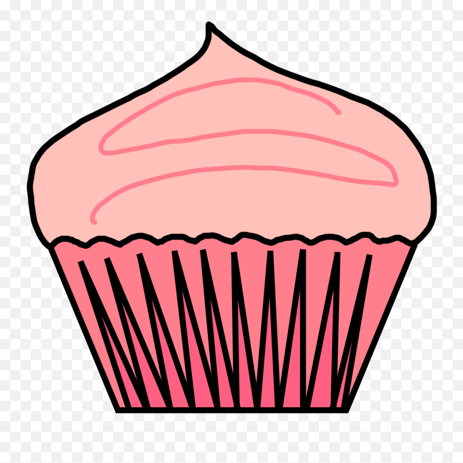 Clip Art - Cupcake Png Dibujo Clipart Emoji,Easy Emoji Cupcakes