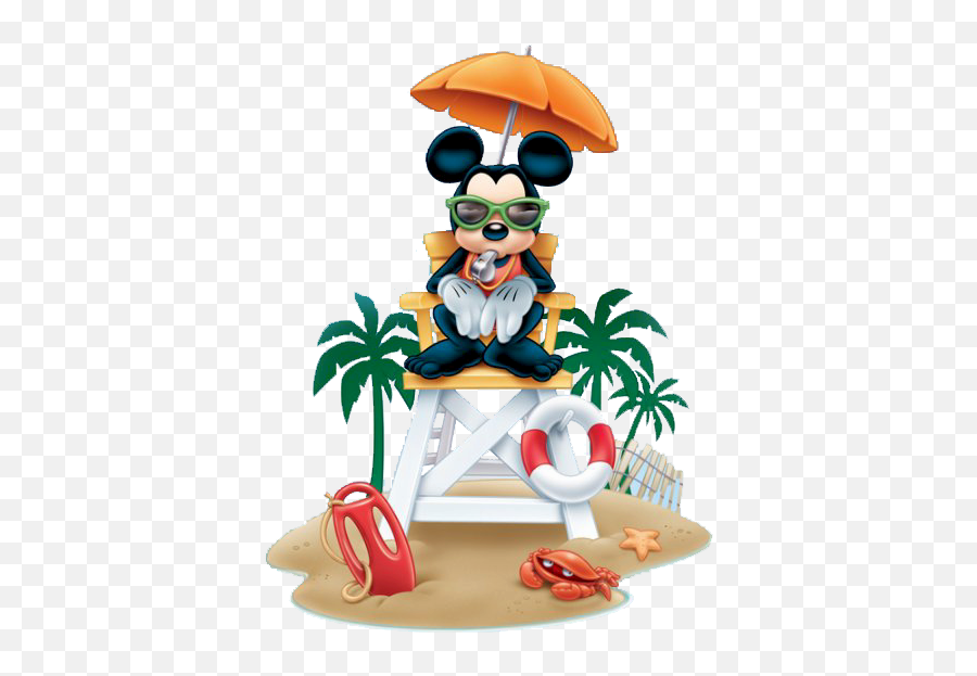 Mickey Mouse Beach Clipart In 2021 Disney Scrapbook Emoji,Magic Rush Emojis Animados