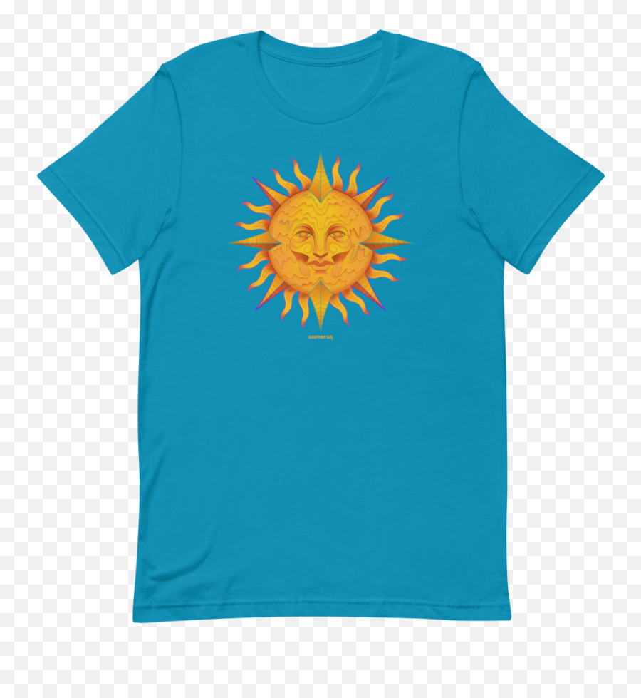 Dripping Sun Unisex T - Shirt Emoji,Shaka Brah Emoticon