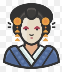 Traditional Japanese Woman Icon Free Avatars Iconset Emoji,Emoji Female Icon Png