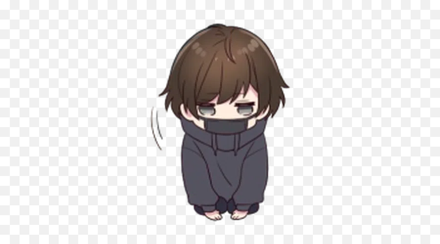 Menhera - Kun 3 Sticker Pack Stickers Cloud Emoji,Emojis Hd Sonrojado