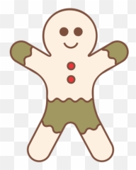 Gingerbread Man Graphics To Download Emoji,Gingerbread Man Emoji