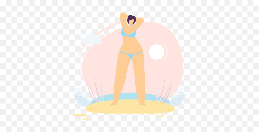 Bikini Icon - Download In Line Style Emoji,Bikini Emoji