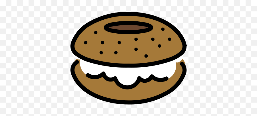 Bagel Emoji,Emoji Burger