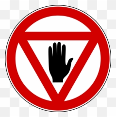 Stop Sign Download Clipart Png - Big Stop Sign With Hand Emoji,Stop Sign Emoticon