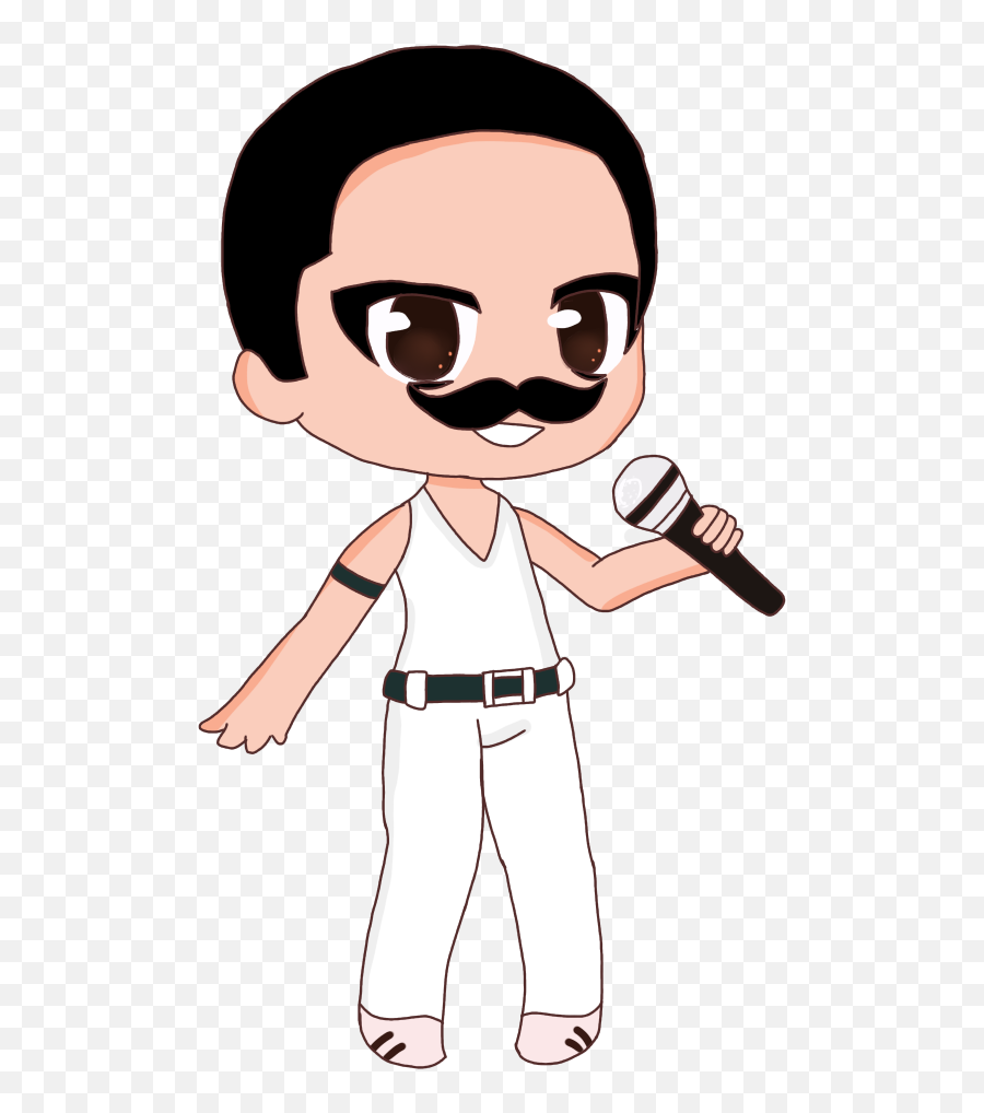 Queen Freddiemercury Sticker - Fictional Character Emoji,Freddie Mercury Emoji