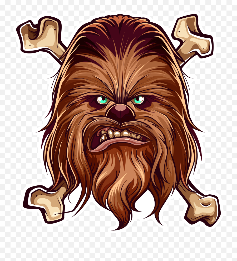 Chewbacca Clipart Back Chewbacca Back Transparent Free For - Chewbacca Vector Emoji,Ewok Emoji