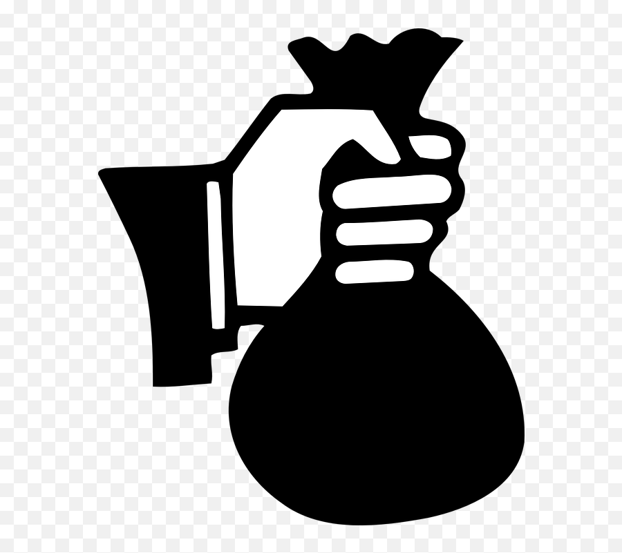 Bag Of Money Icon - Hand Holding Money Bag Icon Emoji,Justice Emoji Purse