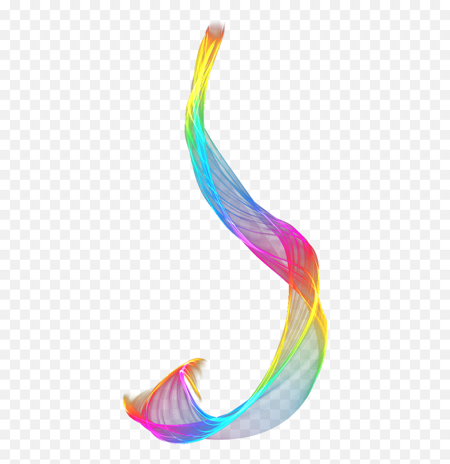 Ftestickers Neon Glow Vector Wave Sticker By Janet - Color Gradient Emoji,Wave Emoji Vector