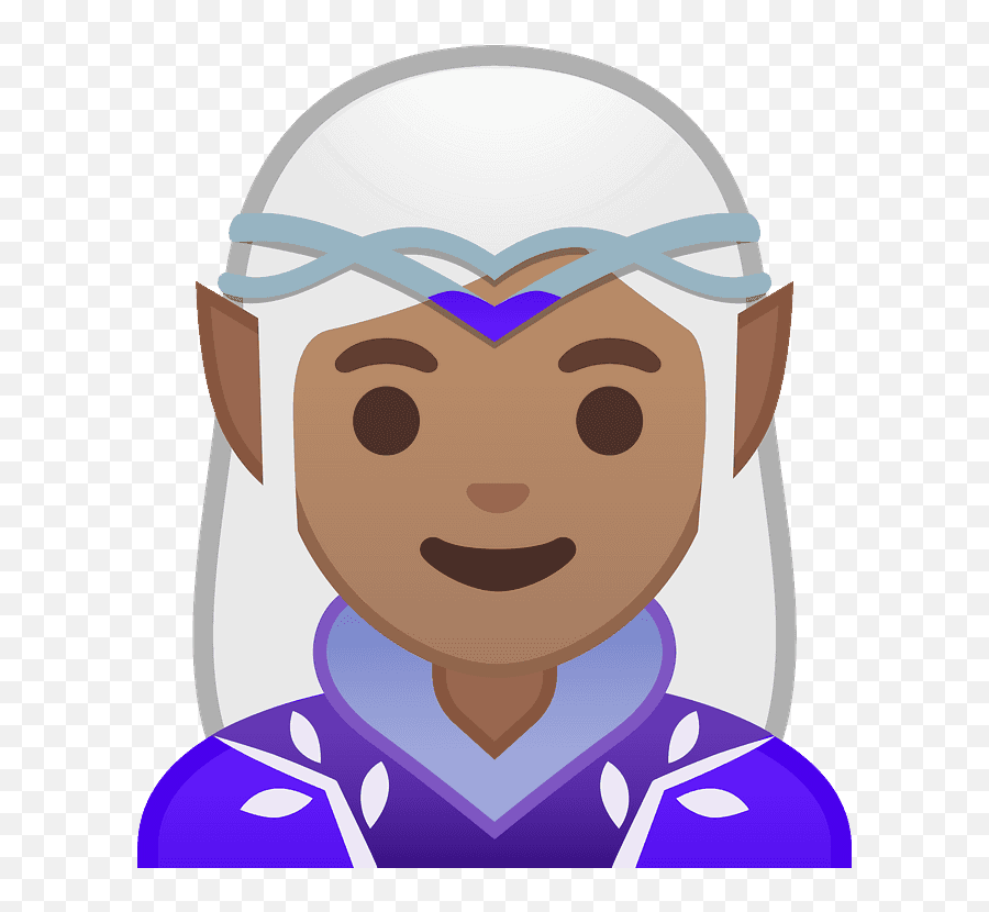 U200d Woman Elf Medium Skin Tone Emoji - Elf Emoji Android,House And Woman Emoji