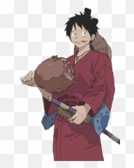 Luffytaro Monkeydluffy Sticker - Luffy Wano Meat Emoji,Luffy Twitter Emoji