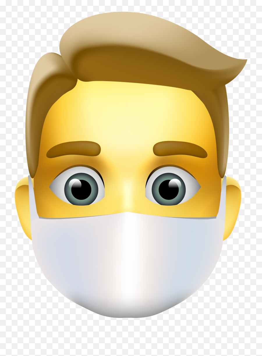 Emoji - Avatar Boy Mask Png Emoji Emoji Set Sick Emoji Illustration,Boy Emoji