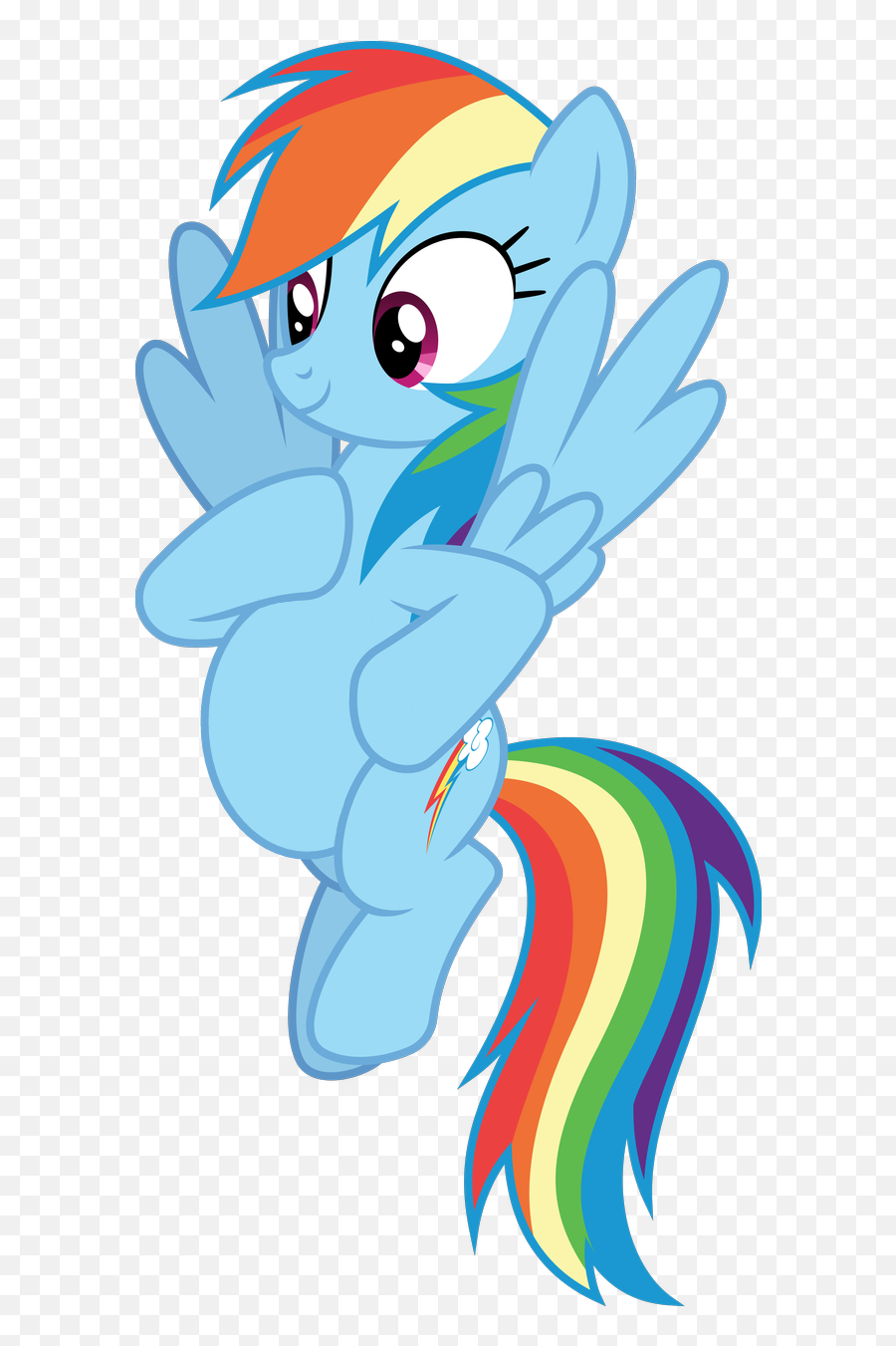 Mylittlepony Rainbowdash Sticker By Lahryssalaila - Rainbow Dash As Pregadent Emoji,My Little Pony Rainbow Dash Sunglasses Emoticons