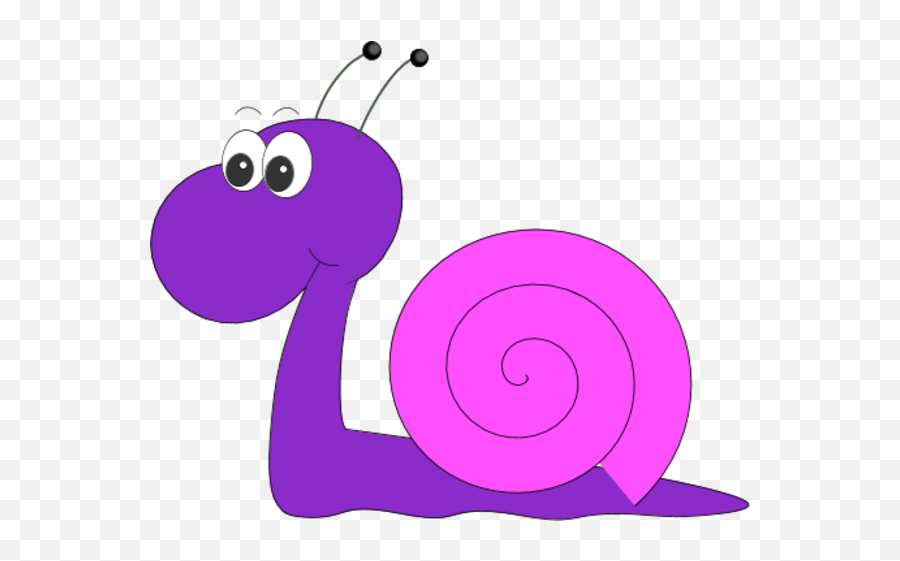 Snail Clipart Free Images 2 - Clipartix Clipart Purple Snail Emoji,Snails Emoticon