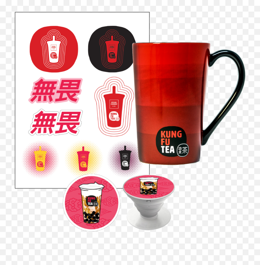 Fearless Bundle U2014 Kung Fu Tea Fresh - Innovative Fearless Leading Tea Brand Emoji,Emojis Stickers And Grips