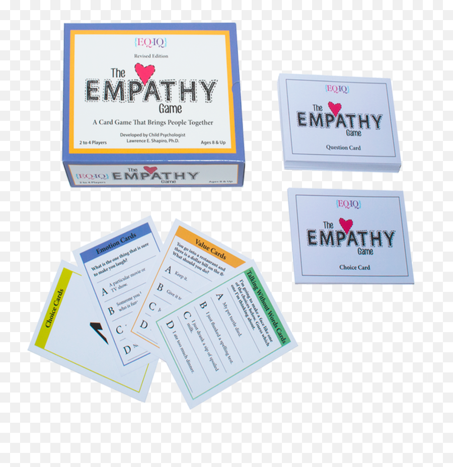 The Empathy Card Game - Horizontal Emoji,Emotion Regulation Cards