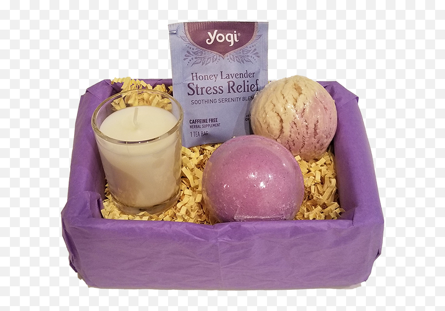 Petite Bliss Lavender Gift Set - Household Supply Emoji,Emoji Bath Bomb Set Item#: 1282997