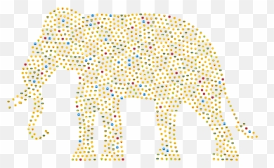 Elephant Emoji Emoticons - Dalmatian Print Macbook Case,Elephant Emoji