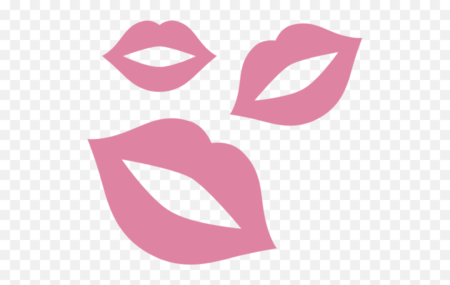 Lip Kisses Graphic - For Women Emoji,Lipstick Emoji