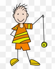Boy Playing Yo - Yellow Yo Yo Clip Art Emoji,Yo Gabba Gabba Emotions