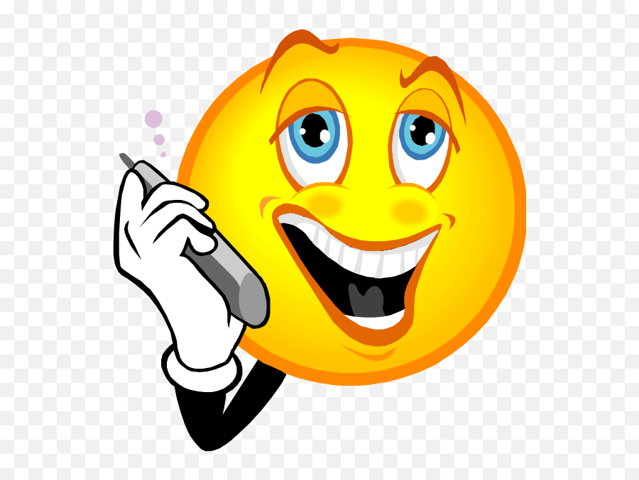 Call Duration Summaries Crazy Face - Smiley Face On The Phone Emoji,Crazy Face Emoticon
