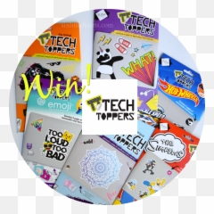 Six Little Hearts The Original Tech Toppers Review And Win - Dot Emoji,What To Put For The Size Of Theunicorn Emoji Trnasparent