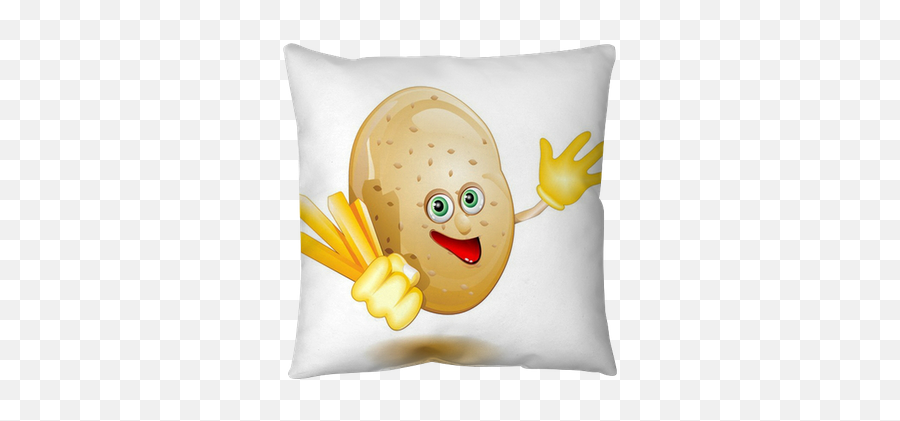 Patata Patatina Fritta Cartoon Fumetto - Potato Comicsvector Patata Fumetto Emoji,Emoticon Comics