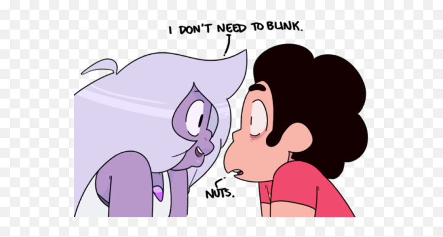 Staring Contest Steven Universe Know Your Meme - Steven Universe Staring Emoji,Meme Deal With Emotions
