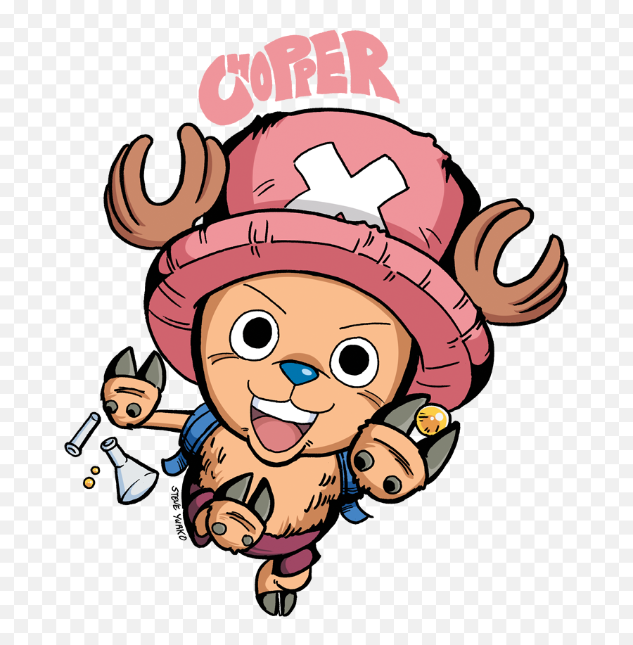 Chopper One Piece Sticker Clipart - Chopper One Piece Png Hd Emoji,One Piece Emoticon