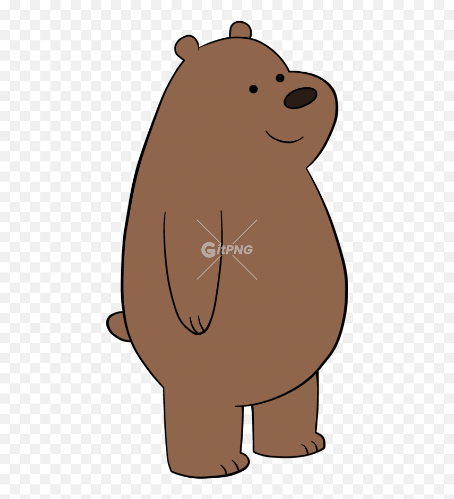 Tags - Character Gitpng Free Stock Photos We Bare Bears Drawing Grizzly Emoji,Emoticon Kermit Sip Tea