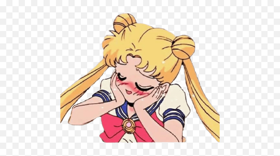 Sailor Moon - Cute Sailor Moon Png Transparent Emoji,Sailormoon Emoticons
