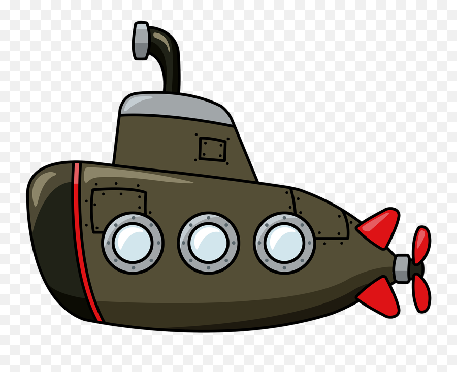 Ufo Clipart Submarine Ufo Submarine - Cartoon Submarine Png Emoji,Submarine Emoji