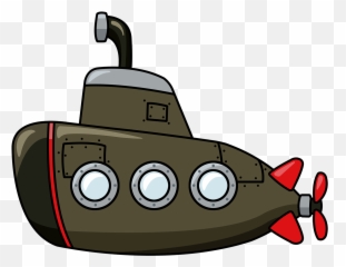 Ufo Clipart Submarine Ufo Submarine - Cartoon Submarine Png Emoji,Submarine Emoji