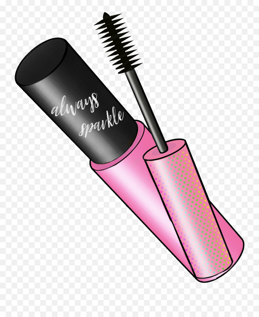 Mascara Makeup Girly Remixed From - Mascara Clipart Emoji,Emojis En Mascaras