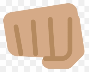 Oncoming Fist Emoji With Medium Skin - Emoji Soco,Black Fist Bump Emoji