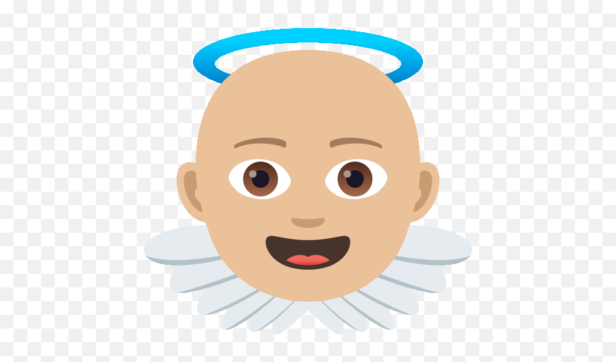 Angel Joypixels Gif - Angel Joypixels Baby Discover U0026 Share Gifs Joypixels Emoji,Cat Halo Emoji