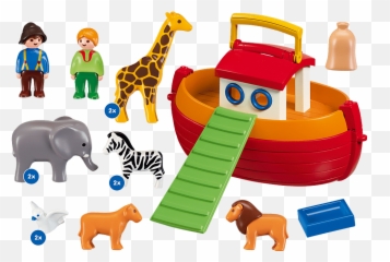 Playmobil 123 Noahu0027s Ark Emoji,Giraffe Get In Quicksand With Emotions