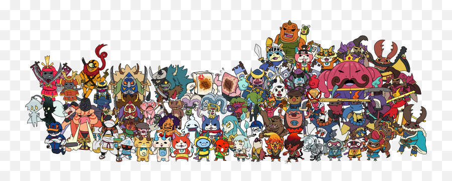 545 Best Yokai Images On Pholder Yokaiwatch Rainbow6 And Nioh Emoji,Eirin Eirin Emoticon
