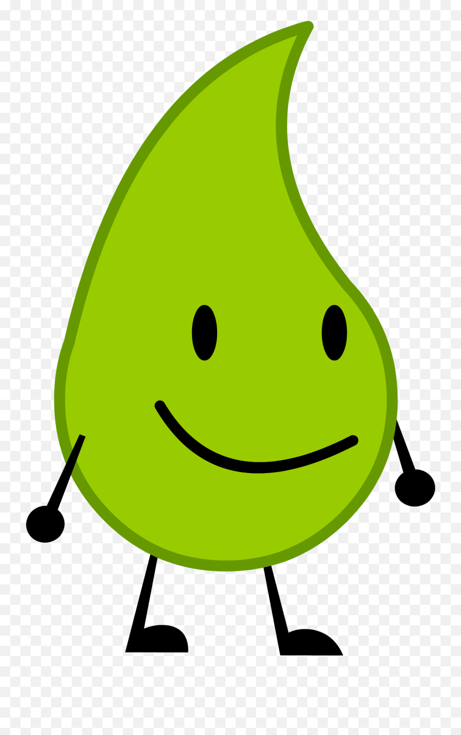 Battle For Dream Island Wiki - Bfb Green Teardrop Emoji,Teardrop Emoticon