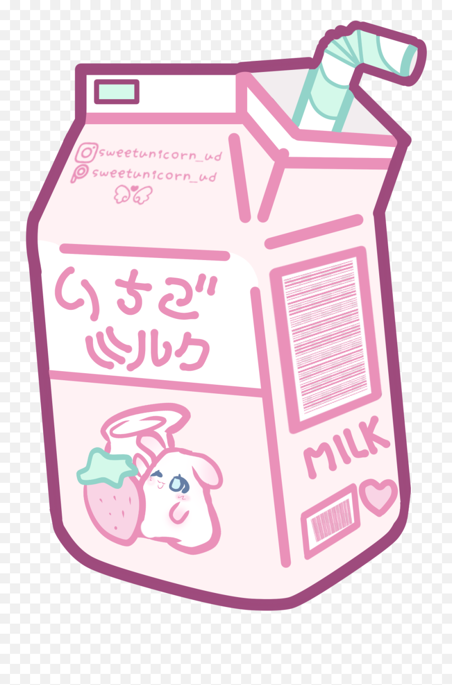 Largest Collection Of Free - Toedit Milk Stickers Picsart Emoji,Milk Carton Emoji