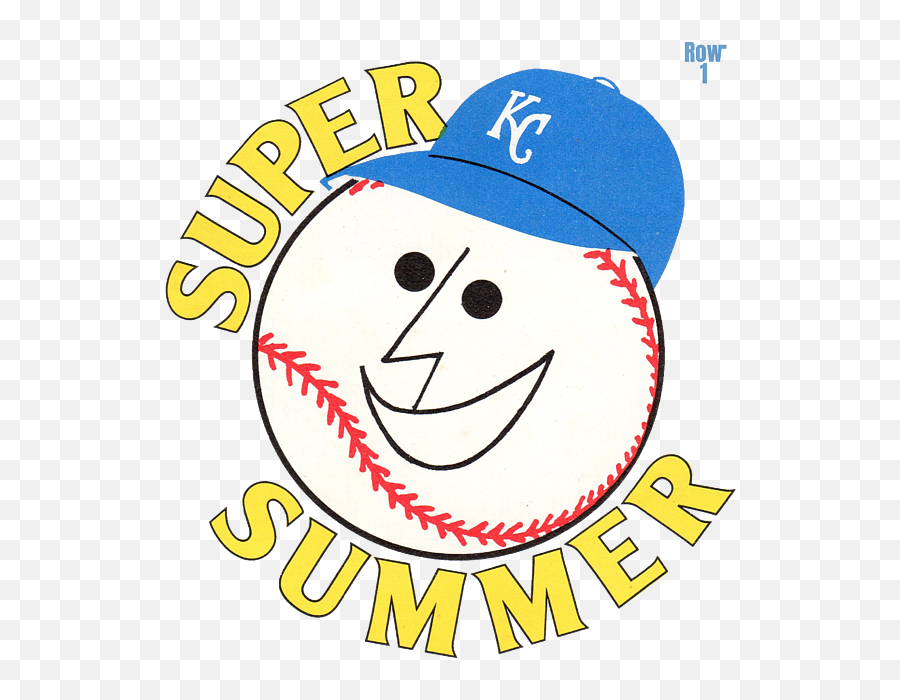 1977 Kansas City Royals Super Summer Poster Adult Pull - Over Emoji,City Emoticon