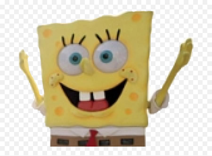 Spongebob Spongebobsquarepants Cringe - Happy Emoji,Laugh Emoji Pillow