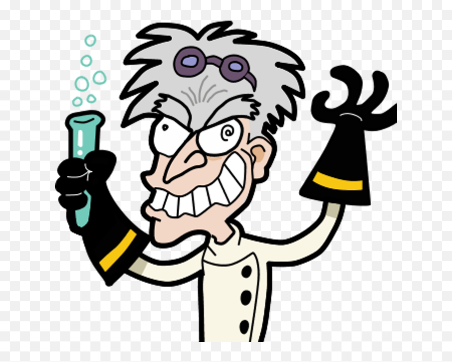 Clip Art Mad Scientist - Mad Scientist Clipart Emoji,Mad Scientist Emoji