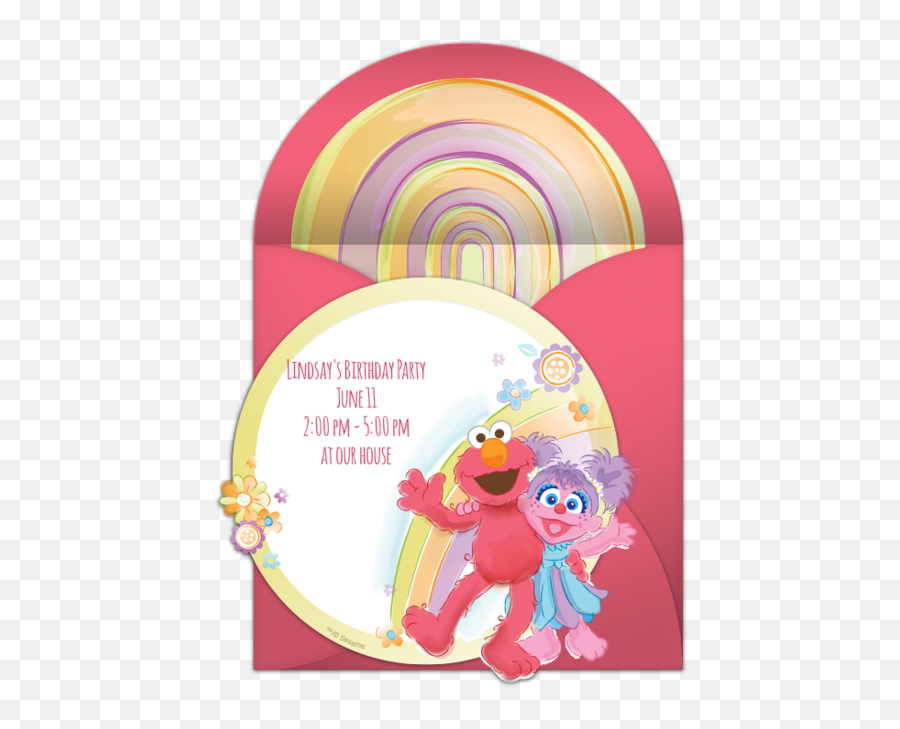 Elmo Clipart Invitation Elmo - Fictional Character Emoji,Blank Emoji Invitations