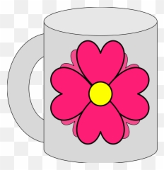 Httpswwwpicpngcomribbon - Bannerredchristmaspng Flower On The Cup Clipart Emoji,Frog Coffee Mug Emoji
