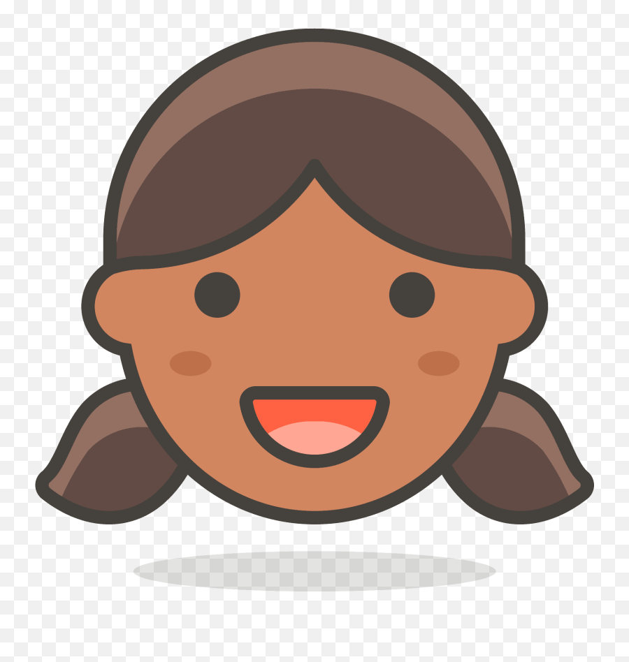 Girl Emoji Clipart Free Download Transparent Png Creazilla - Cartoon With Mouth Open,Girl Emoji