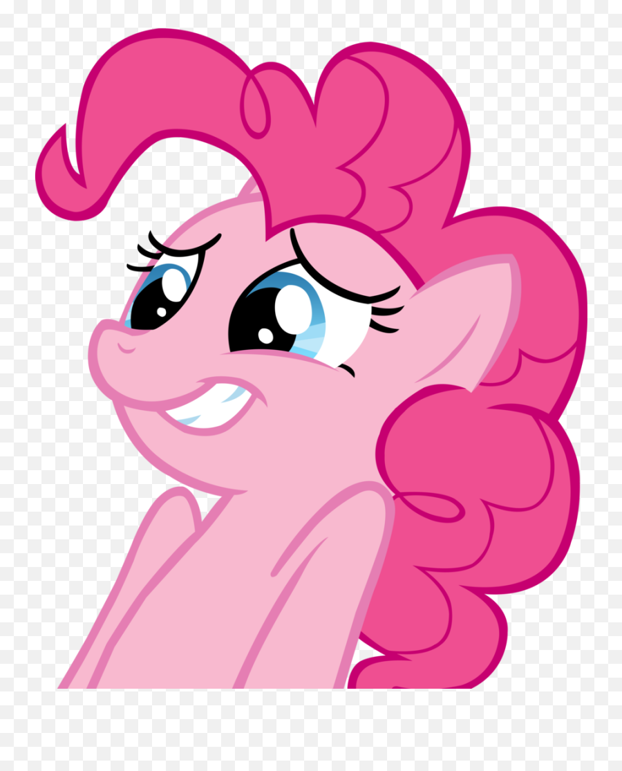 You Just Got Kissed By The User Above You Your Reaction - Pinkie Pie Emoji,Silly Goose Emoji